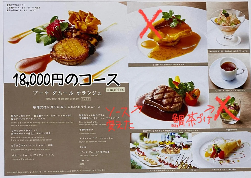 オリジナル感のある料理