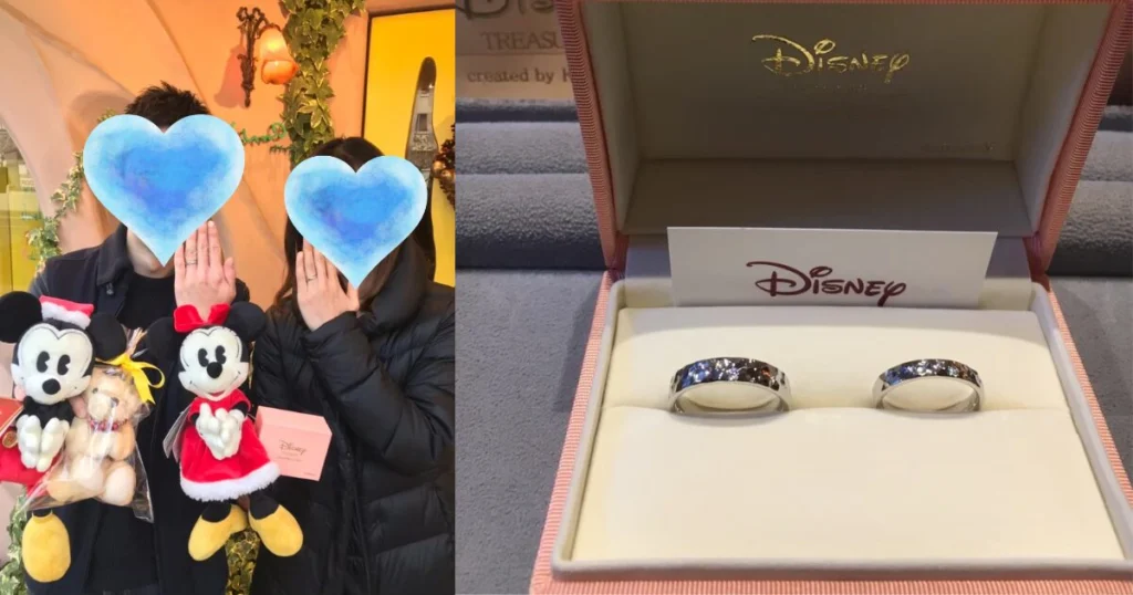 #ケイウノ#ケイウノディズニー#結婚指輪#ケイウノディズニー