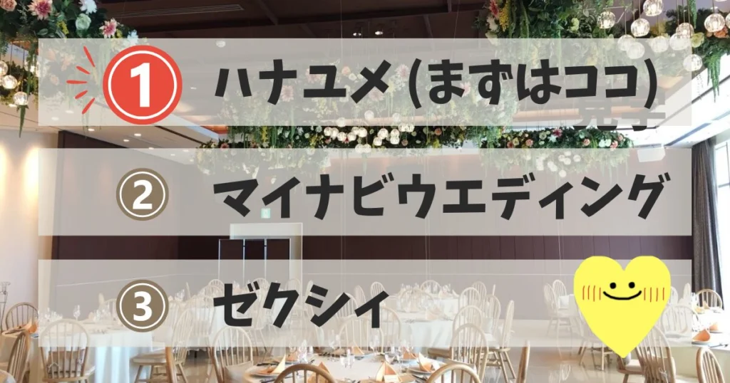 ブライダルフェアへ効率よく回る方法を伝授!