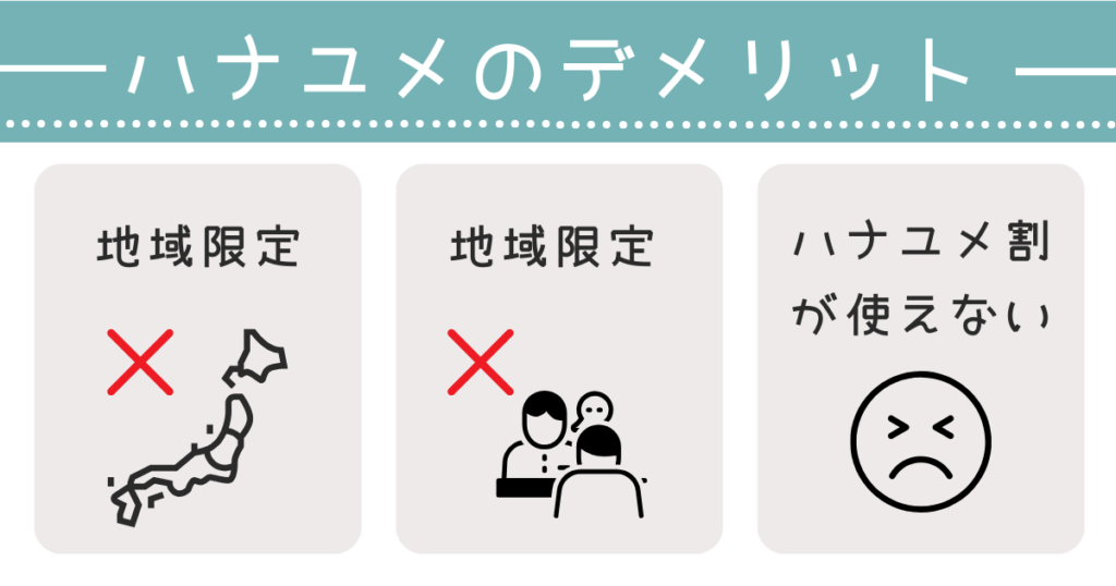 ハナユメでブライダルフェアに参加するにあたって【デメリット】3つ