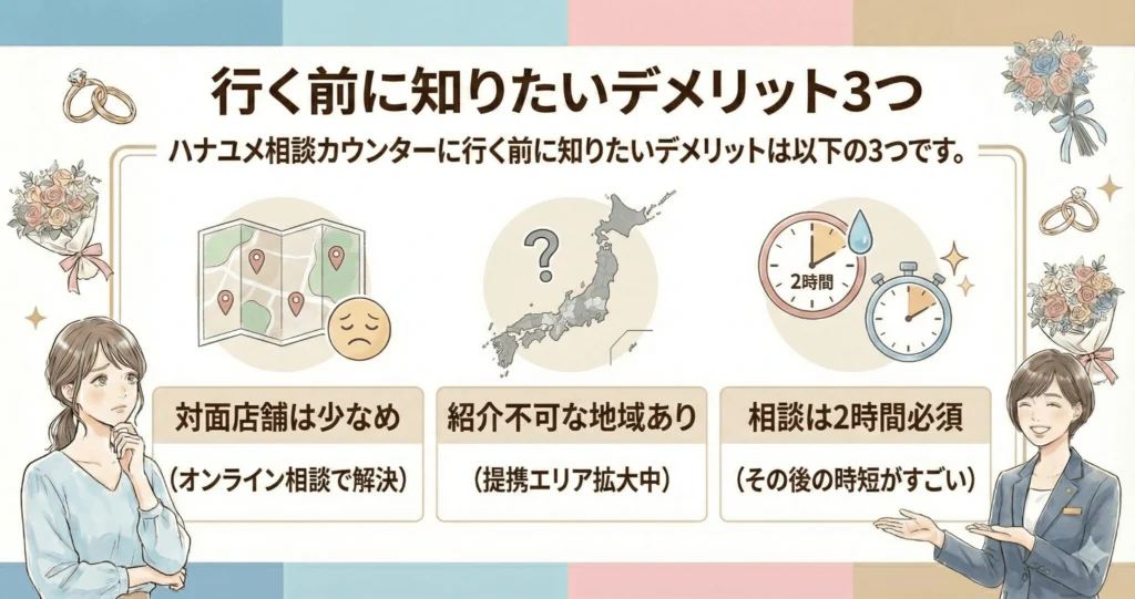 行く前に知りたいデメリット3つ