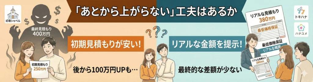 「あとから上がらない」工夫はあるか