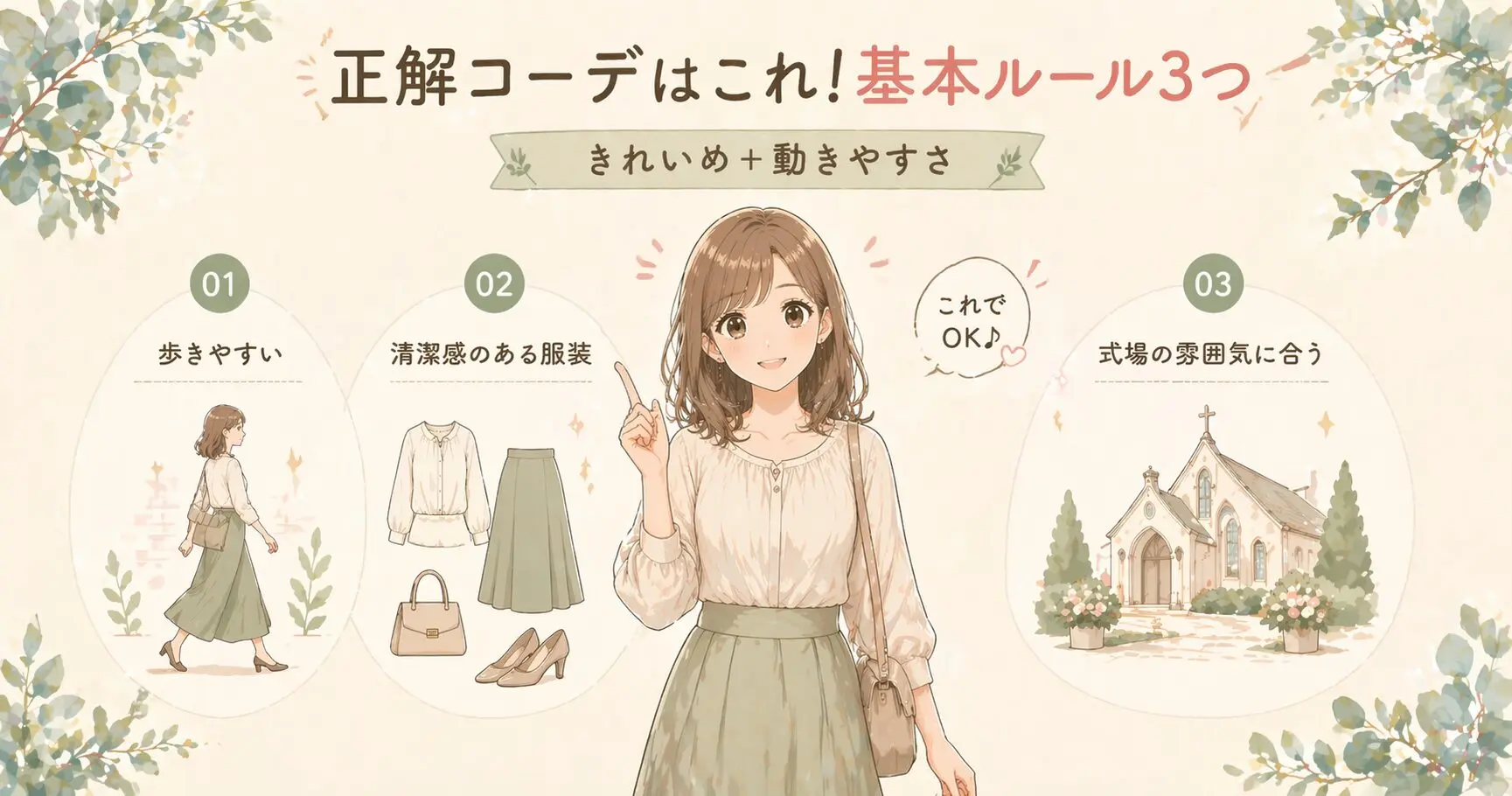 ブライダルフェア服装 H2-1