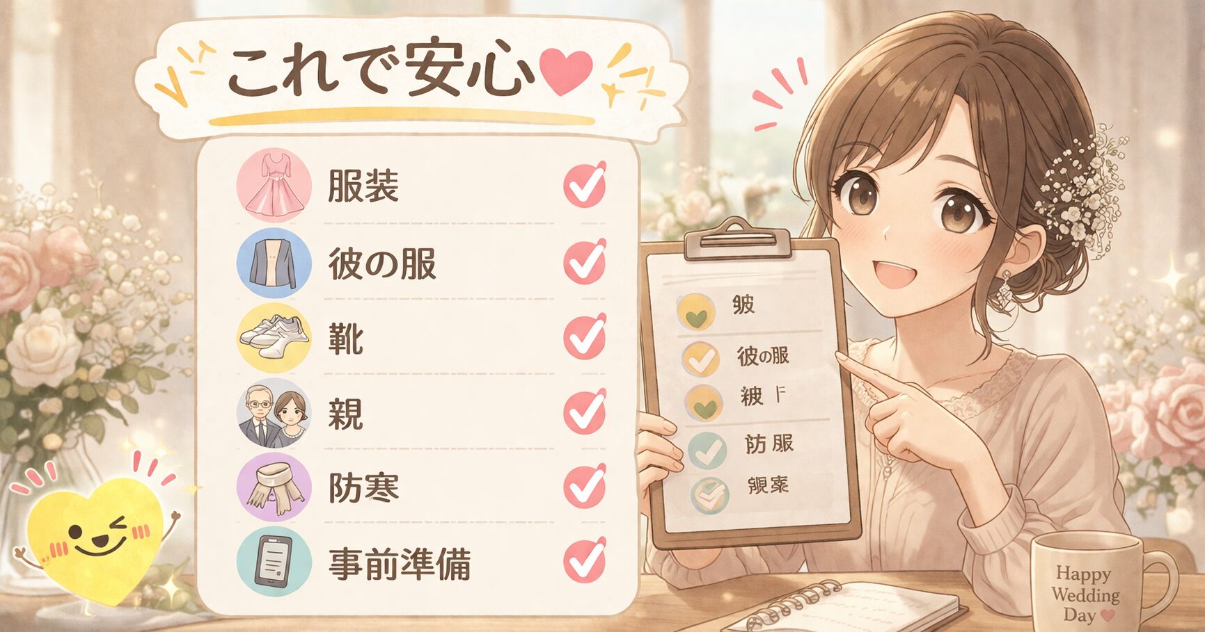 ブライダルフェア服装 H2-9