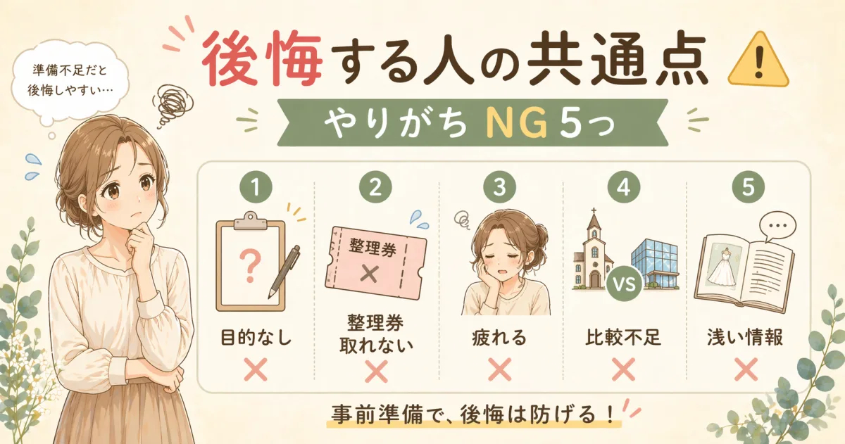 後悔した10人の共通点｜失敗パターン5つ