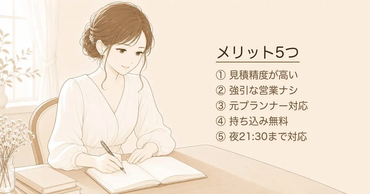 トキハナのメリット5選 得した話の見出し画像（5つの丸を描く嬉しそうな卒花）