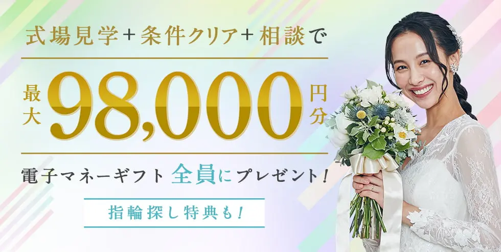 ハナユメ 式場探しキャンペーン